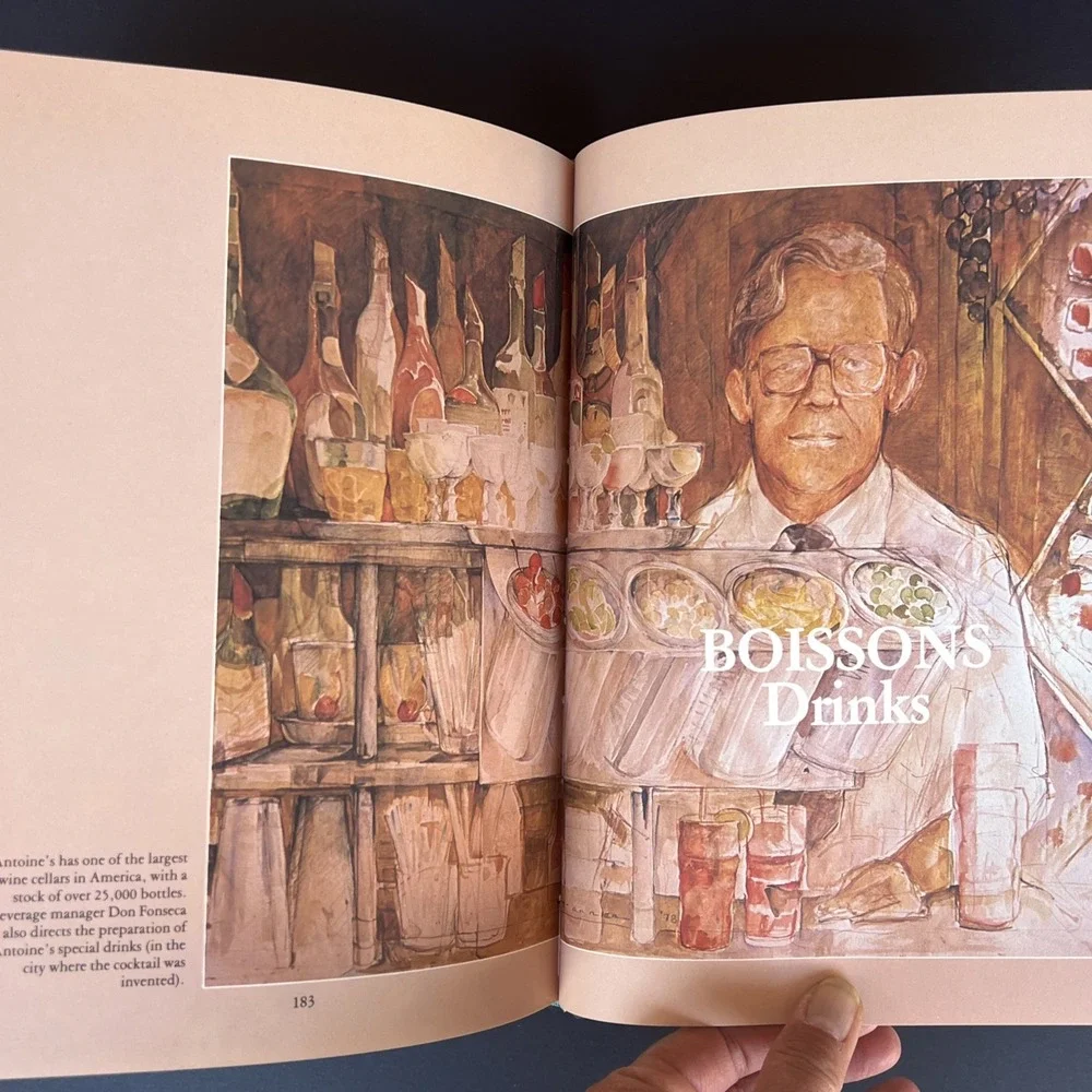 Antoines Restaurant Since 1840 Cookbook Hardcover First Edition 1978 Dust Jacket